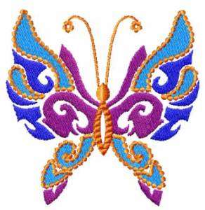 Fairy Butterfly+Flowers Machine embroidery designs 4x4  