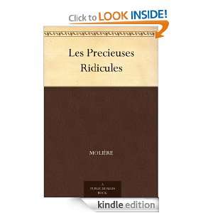   Ridicules (French Edition) Molière  Kindle Store