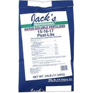  Jacks Fertilizer, 15 16 17 Peat Lite
