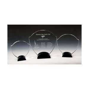  Award C31    Stately Optical Crystal Award/Trophy. Office 
