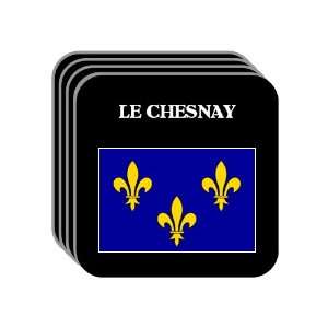  Ile de France   LE CHESNAY Set of 4 Mini Mousepad 