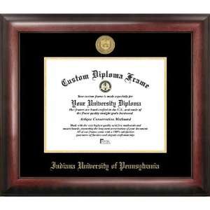  Indiana University of Pennsylvania Gold Embossed Diploma 