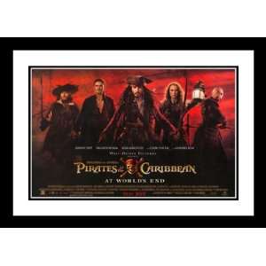  Pirates of the Caribbean End 20x26 Framed and Double Matted Movie 