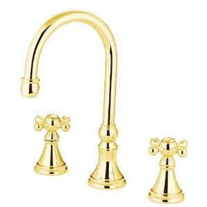   Roman Tub Filler Faucet with Knight Cross Handles from the Governor