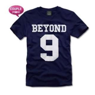 NEW CUTE BEYOND NO.9 Navy T Shirt Slim SIZE S L XL SNSD  