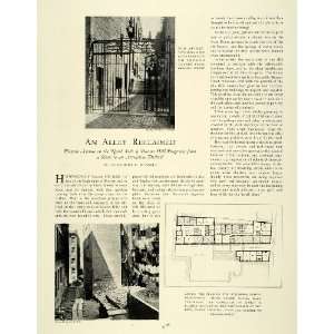   Alley Landscape Architecture   Original Print Article