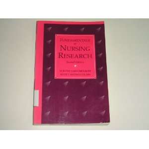  Fundamentals of Nursing Research Second Edition Marie T 