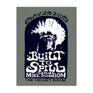  BUILT TO SPILL   Limited Edition Concert Poster   by 