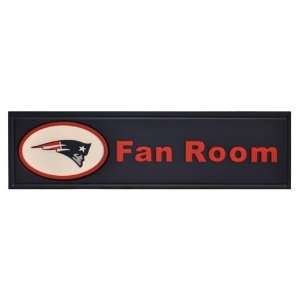  New England Patriots Fan Room Sign