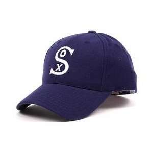 Chicago White Sox 1929 32 Cooperstown Fitted Cap   Navy 7  