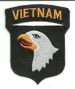 US Army 101st Airborne Vietnam War Patch  