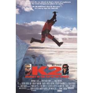  K2 The Ultimate High   Movie Poster   11 x 17