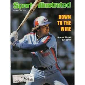   October 6 1980 Gary Carter MLB Sports Illustrated  Books