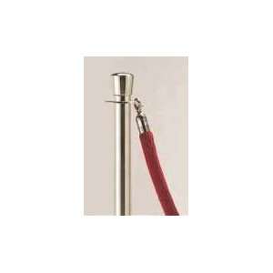  AARCO 8ft Red/Chrome Form A Line Rope