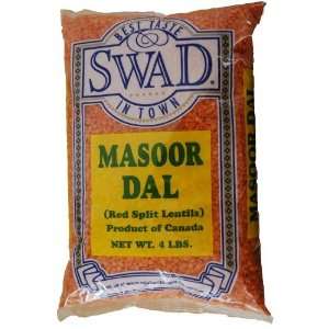 Swad Masoor Dal 4 Lbs  Grocery & Gourmet Food