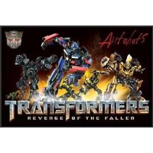 Transformers 2 Poster Revenge of the Fallen Autobots 22x34 Movie 