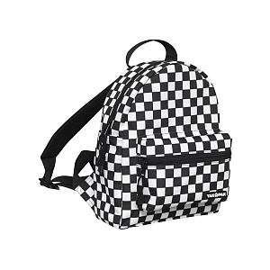    Yak Pak Mini Backpack   Black and White Checkerboard Toys & Games