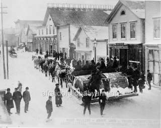 Photo 1880s Calumet, Michigan Road Rolling  