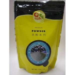 Qbubble Blueberry Flavor 3 in 1 Bubble Tea Powder   2.2 Lb  
