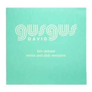  GUS GUS / DAVID (REMIX) (SKY BLUE VINYL) GUS GUS Music