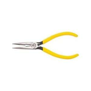  Klein Tools Long Nose Serrated Jaw w/ Side Cutters, 6 