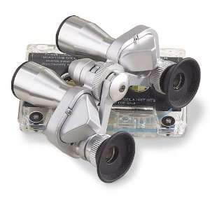  C Star 8 x 20 mm Spy Binoculars Silver tone Sports 