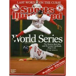  Sports Illustrated November 1, 2004 Boston Red Sox/St 