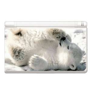   Nintendo DS i Skin   Animal Kingdom Polar Bear Cub 