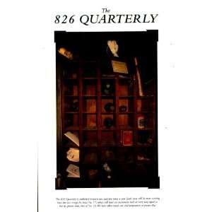  The 826 Quarterly Volime 2 Summer 2003 groups , and 