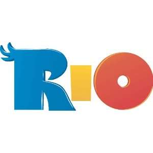 Rio Movie 2011 sticker vinyl decal 5 x 2.2