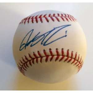 Austine Romine Autographed Baseball Yankees Mlb Holo  