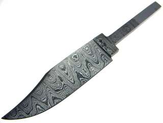 Clip point DAMASCUS Bowie Knife Making BLADE Blank  