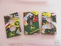 Light Switch Plate/Outlet Covers with John Deere Theme  