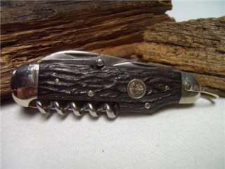 Vintage Boker Cattlemans Tree Brand Rare Cowboys Knife  