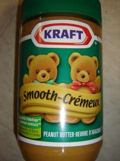 KRAFT SMOOTH PEANUT BUTTER 4x1KG SEALED CONTAINERS  