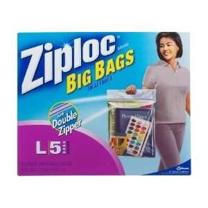  Ziploc Big Bags, Large, 3 gallon, 15x15 in., 40 ct (8/5s 