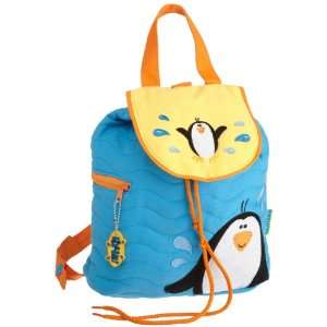  Stephen Joseph Quilted Backpack   Penguin Baby