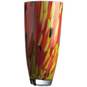Abstract Tapered Vase 