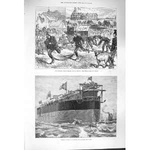  1879 FIRE BRIGADE PETERS ISLE THANET AGAMEMNON SHIP