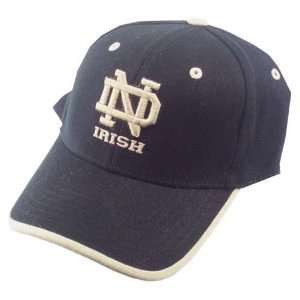  Notre Dame Fighting Irish Black Klassy 1Fit Hat Sports 