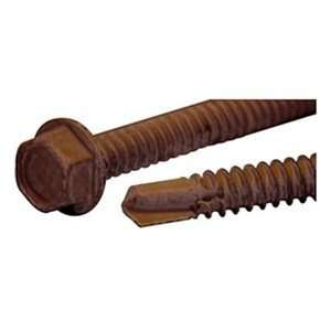   16x3/4 Bronze Hex Washer Self Drilling Screw 1000 Hour, Pack of 600