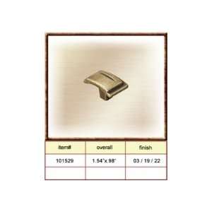   Hardware 101529 19 Classic Hardware 1.54 x .98 Diameter Cabinet Knob