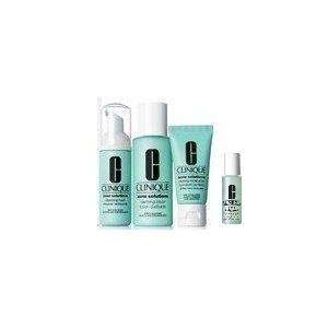   Clinique Acne Solutions 3 Step Full Size Set with Spot Healing Gel