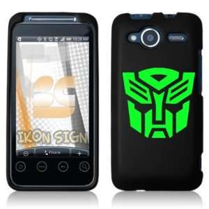 AUTOBOT Transformers   Cell Phone Graphic   1.25X 2.5 LIME GREEN 