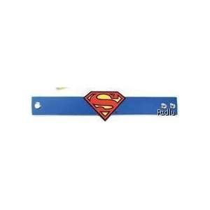  DC Comics Superman 8 Long Bracelet WRISTBAND w/Snaps 
