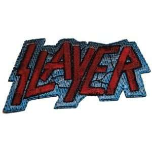  SLAYER BAND LOGO EMBROIDERED PATCH