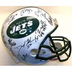  2010 Team Signed Ney York Jets Fs Helmet Cromartie Sports 