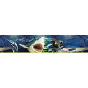 Brewster 258B75057 Extreme Fishing Wall Border, 9 Inch Wide by 10 Foot 