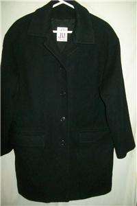 Jones New York Main Top Wool Coat, Womens XLarge  