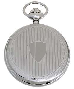 Solid Stainless Steel Pocket Watch  